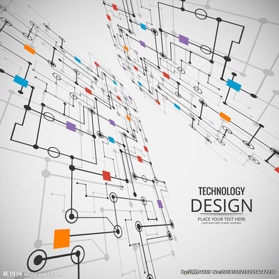 電子科技底紋圖片